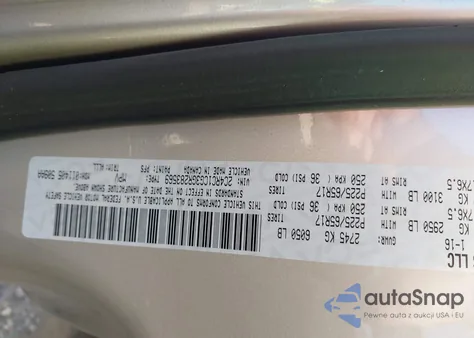 2016 Chrysler Town & Country Touring-L from USA, damaged, VIN 2C4RC1CG3GR283569